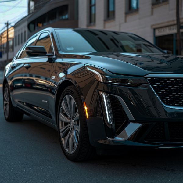 Black Cadillac Ct5 - GM Certified Collision Repair Cliff's Body Shop Scotia New York